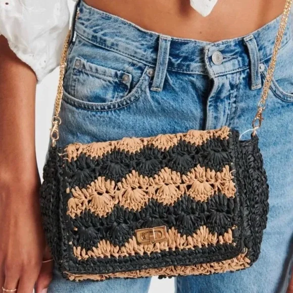 NWT Zara Bi-color Crossbody Bag - Picture 4 of 16